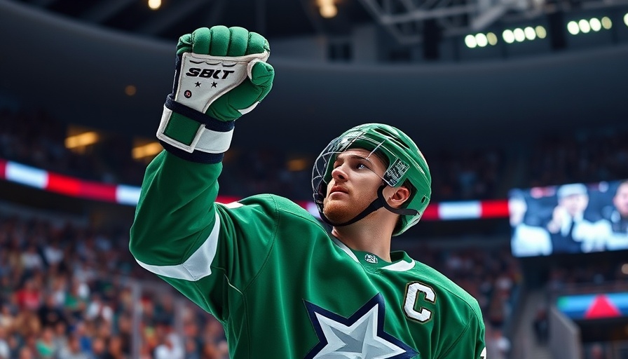 Player interacting during a game, related to Minnesota Wild Losing Streak.