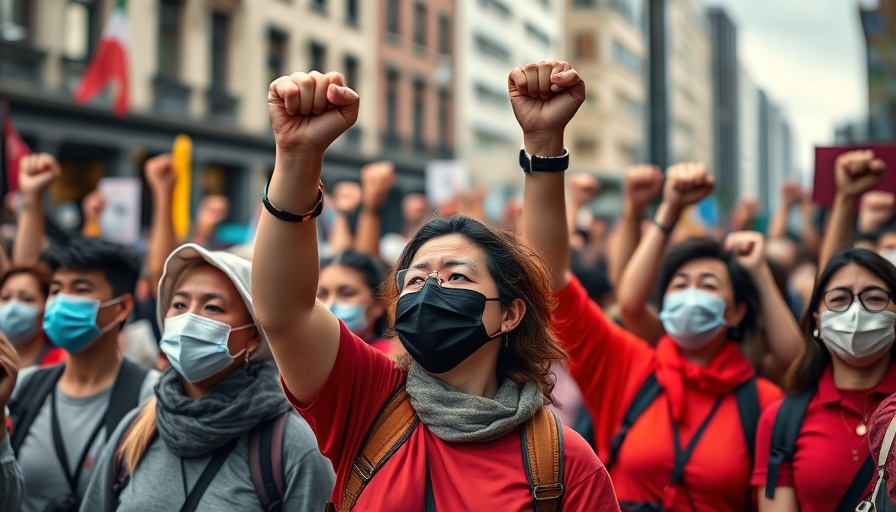 Protesters raising fists, bridging the racial divide school absences.