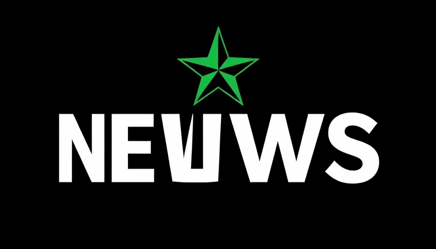 Stylized Minnesota Star Tribune logo with green star on black background.