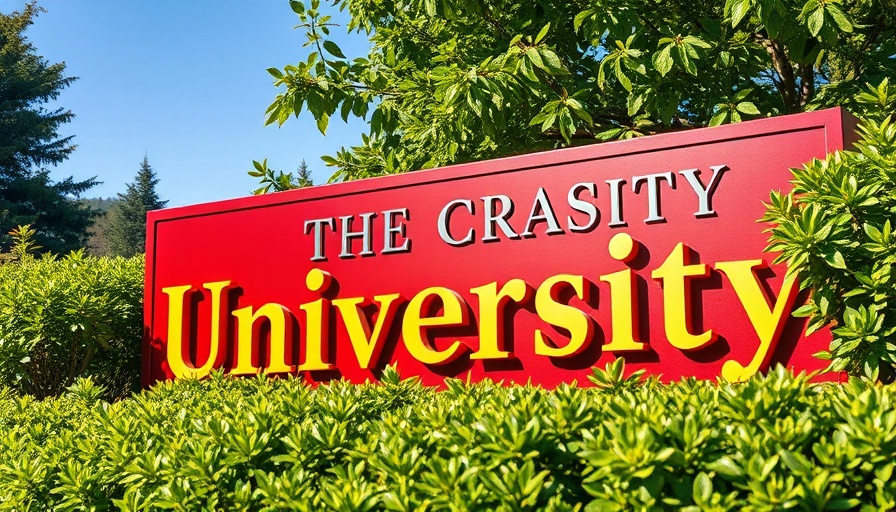 University of Minnesota sign in daylight