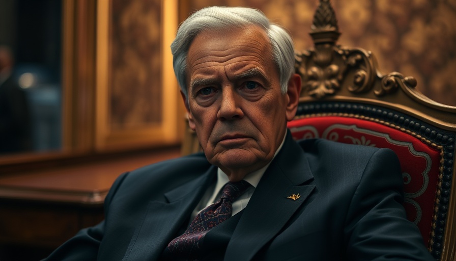Close-up of a man in a suit discussing temporary Easter ceasefire in Ukraine.