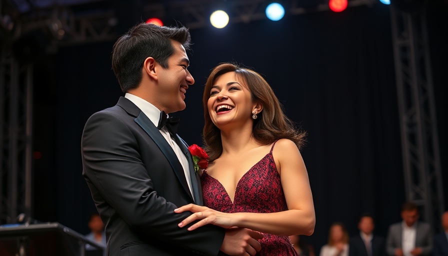Minnesota Teacher of the Year 2025 celebrated on stage, smiling.