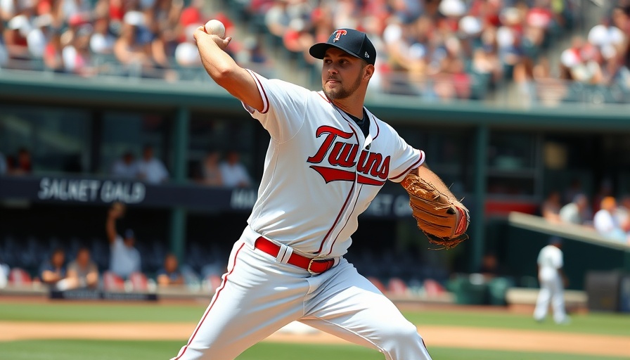 Minnesota Twins pitcher in action during winning streak.