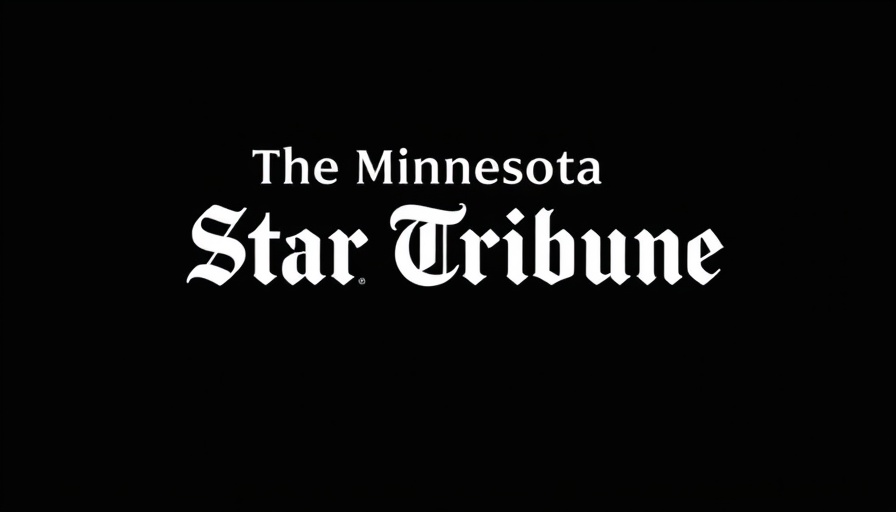 Minnesota Star Tribune logo for Chaska cyclist news