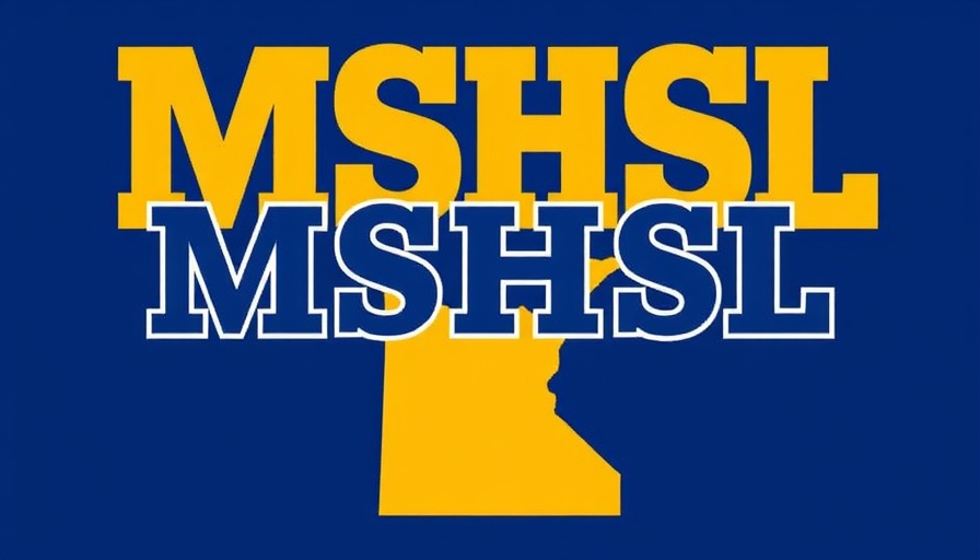 Minnesota State High School League logo with MSHSL text.