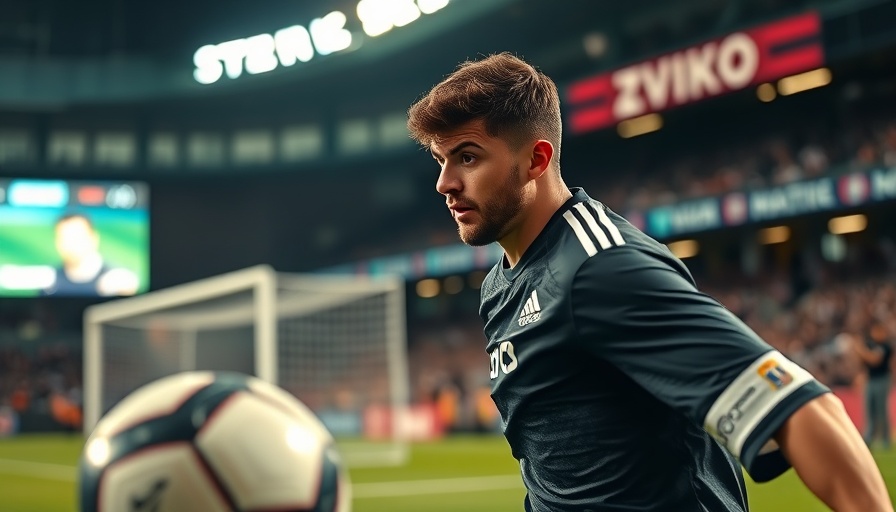 MNUFC player set piece action with ball and yellow cleats.