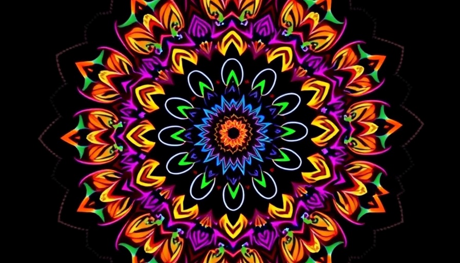 Vibrant mandala design for CBS News Sunday Morning July 6 2025