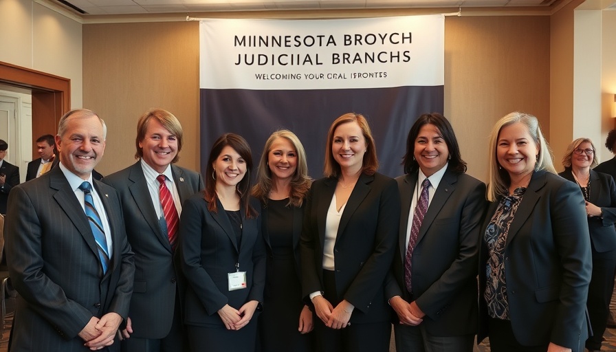Ramsey County Mental Health Treatment Court group photo at event.