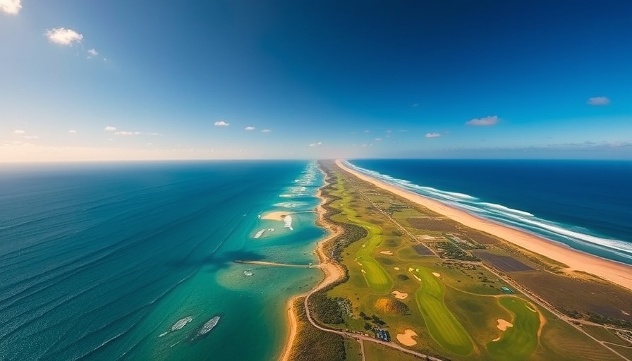 Expansive coastal golf course in 'This is Open Country' documentary.