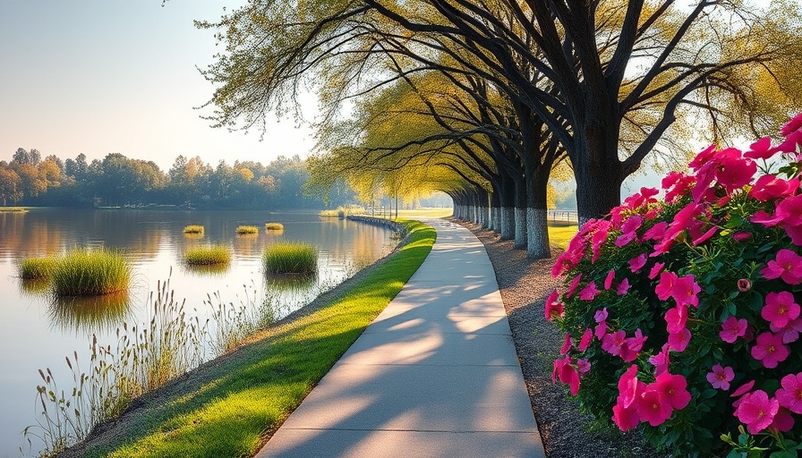 Kisumu County Lakefront redevelopment showcasing serene walkway.