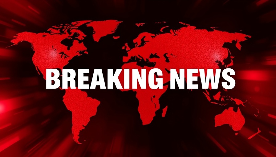 Breaking News graphic on Reno casino shooting, red backdrop.