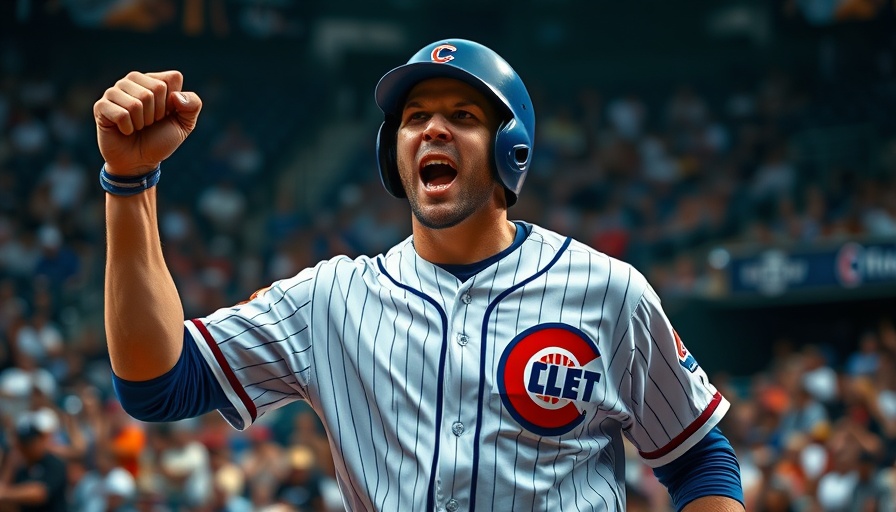 Baseball player celebrates game moment, vibrant stadium scene, sports betting scandals.