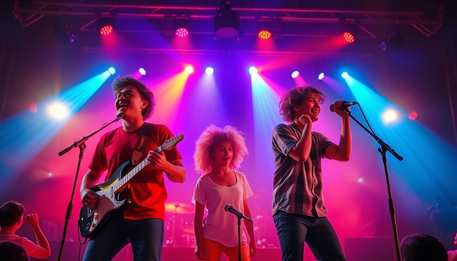 M’era Luna Festival 2025 live band performance vibrant lights