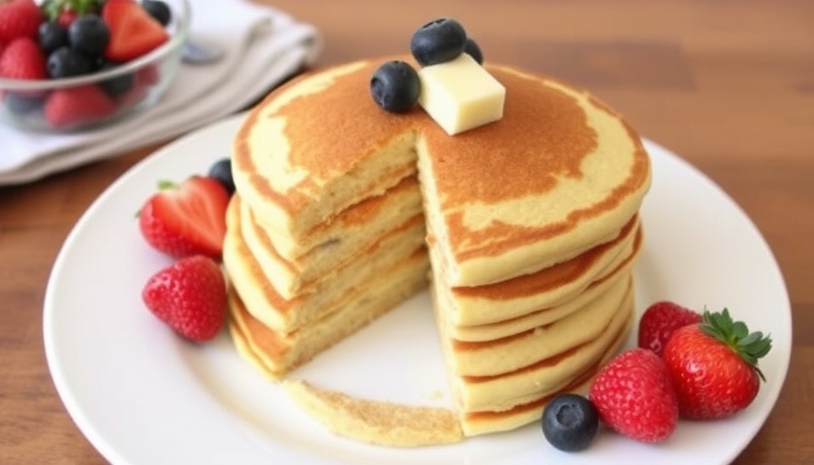 Easiest Fluffy High-Protein Pancakes (Blender-Friendly!)