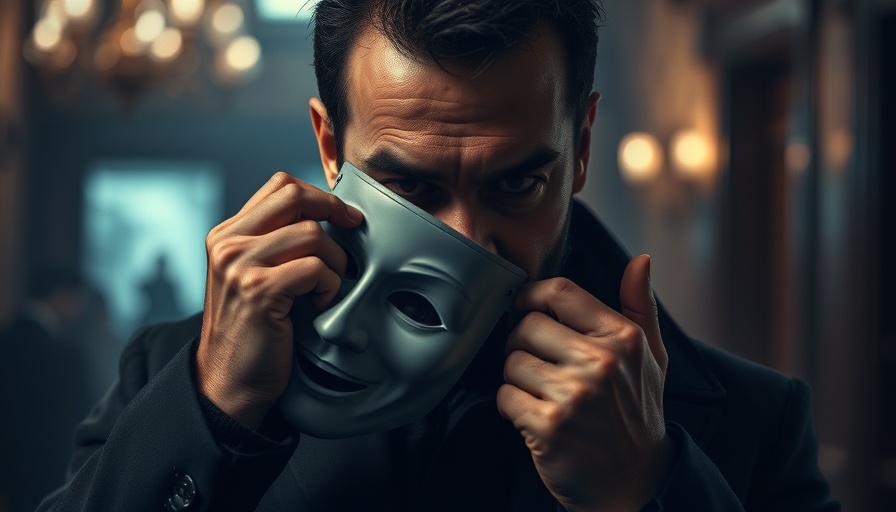 Mysterious man removes mask in dramatic cinematic scene, remakes and sequels summer blockbuster season.