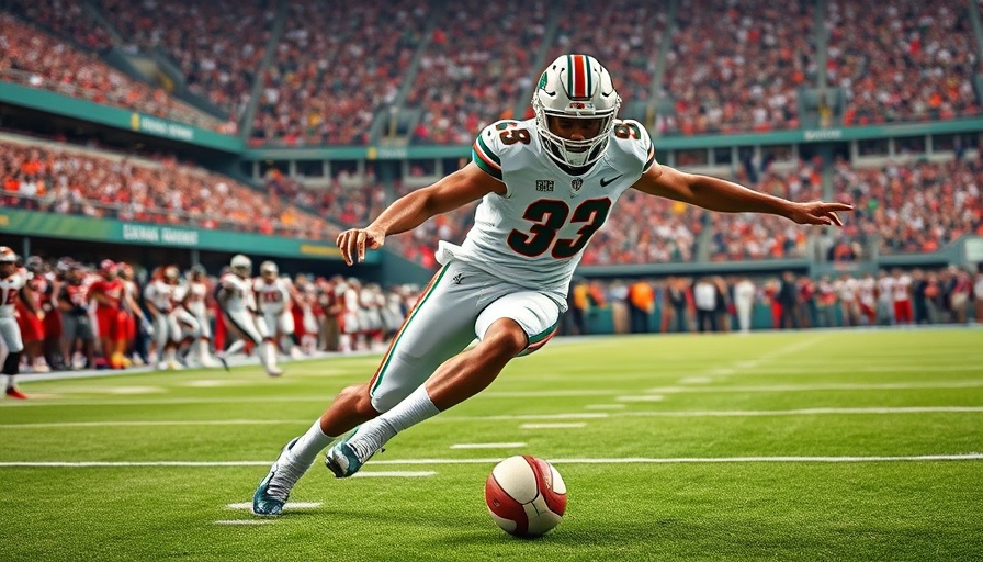 Miami Hurricanes players showcasing new faces impact on the field.