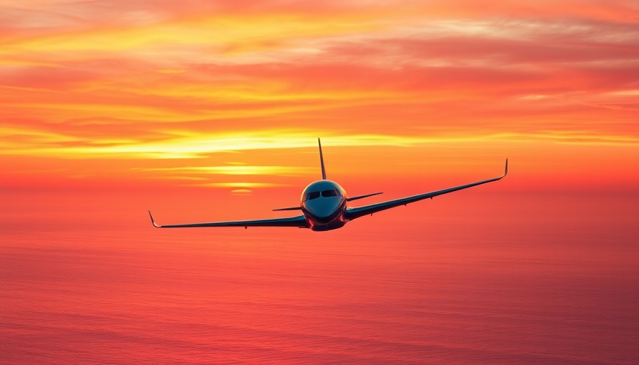 Flykitt domestic health solution travel concept with vibrant sky.