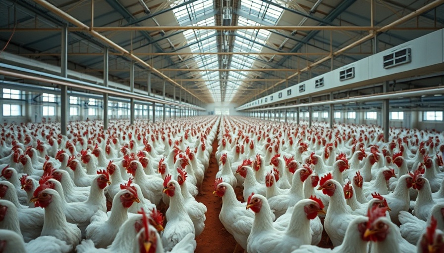 Modern poultry farm showcasing Garanti Poultry Industry Growth.