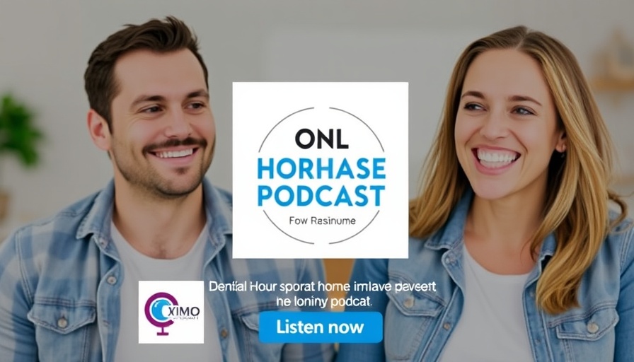 Home improvement podcast promotion featuring winter concrete repair and tips.