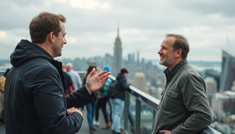 Casual conversation on an observation deck, home renovation secrets.