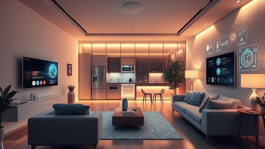 Smart home with AI automation, showcasing Nest security upgrades and Google Assistant features.