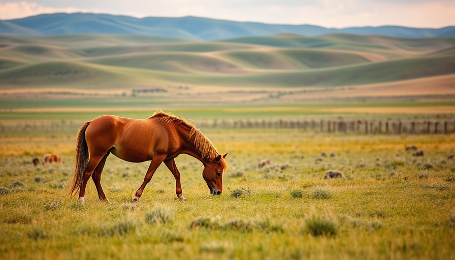 Wild horses in Theodore Roosevelt National Park during RV adventure.