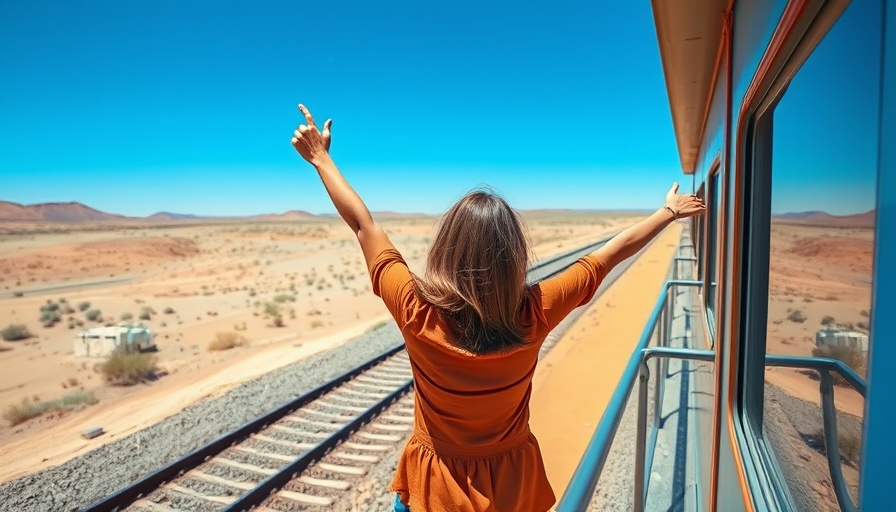 Grand Canyon Railway Experience: woman enjoying scenic train view