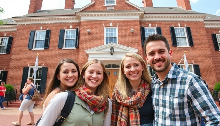 Family enjoying RV living at Colonial Williamsburg