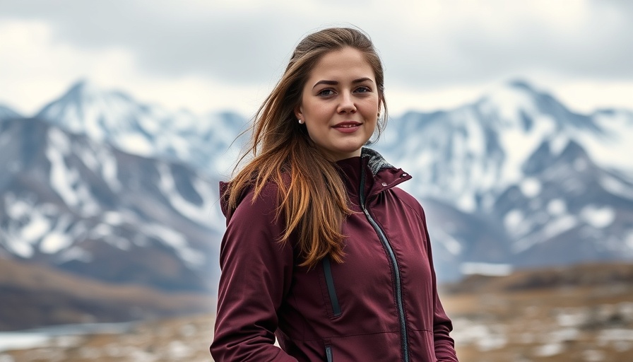 Woman exploring the tundra in Rocky Mountain National Park.