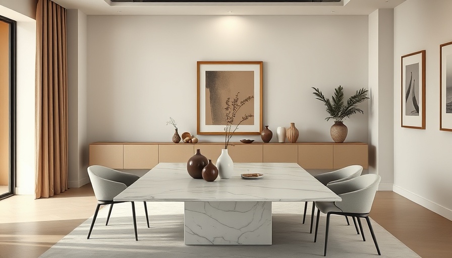 Muted Harmony Dining Room Design Tips featuring elegant minimalist decor.