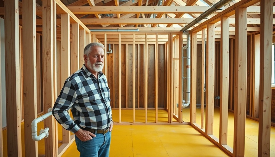 Navigating rough plumbing in a construction setting