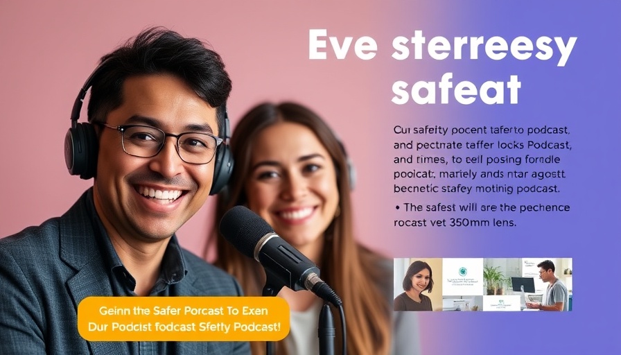 Podcast hosts promote episode on kids’ safety on backyard playgrounds.