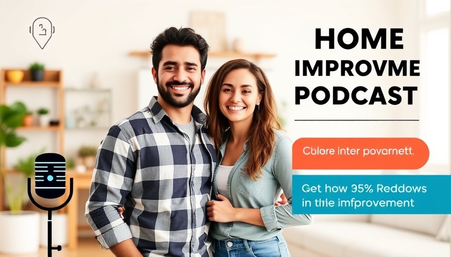 Podcast cover featuring cost-effective stump removal tips.