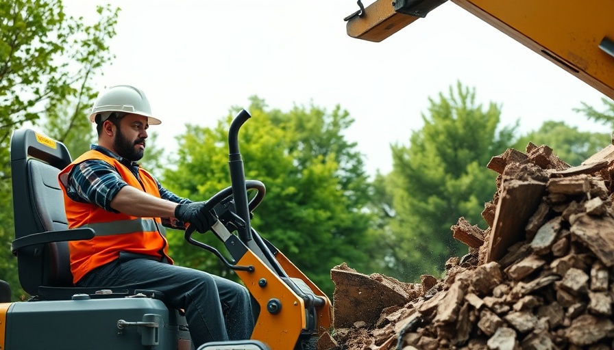 Experienced construction worker operating heavy machinery for home renovation insights.