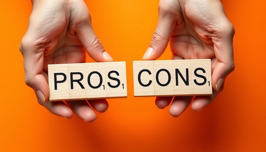 Pros vs Cons wooden blocks on orange backdrop, drop shipping for pressure washing.