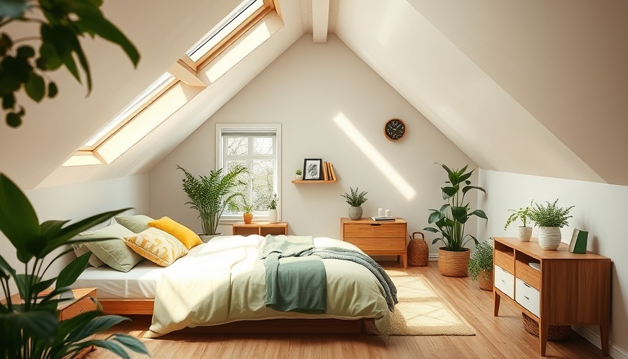 Bright eco-friendly bedroom design for easy eco upgrades for your home.