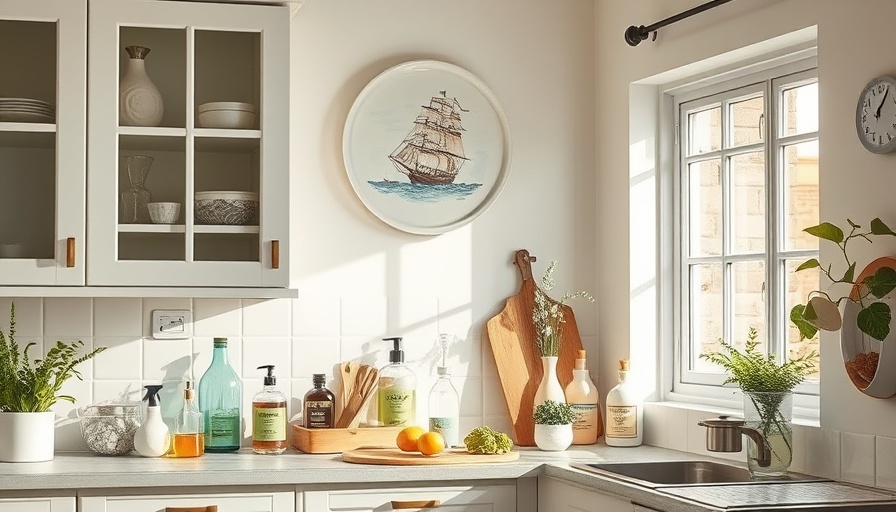 Eco-friendly shopping habits for time and money savings in a kitchen corner.