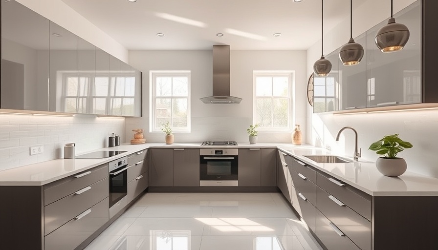 Facelift vs. Custom Remodeling: Modern renovated kitchen with sleek design.