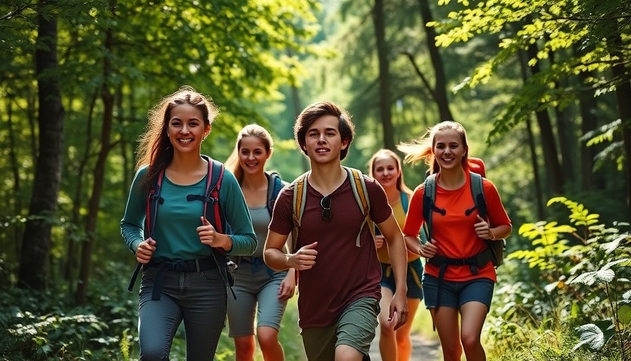 Free National Parks Pass for Fourth Graders: Kids hiking in forest.