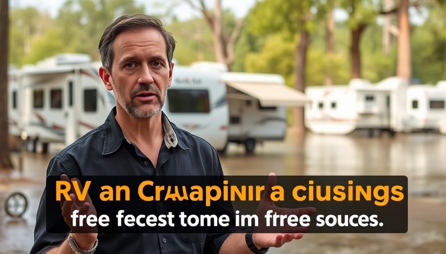 RV industry changes covered on news of flooding impacting campgrounds.