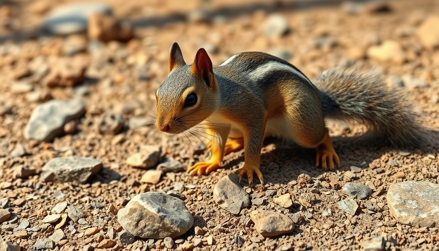 Curious squirrel at Yellowstone wildlife adventure.