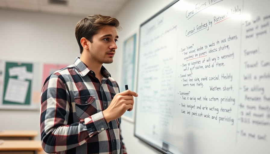 Expert giving pressure washing business tips on a whiteboard.