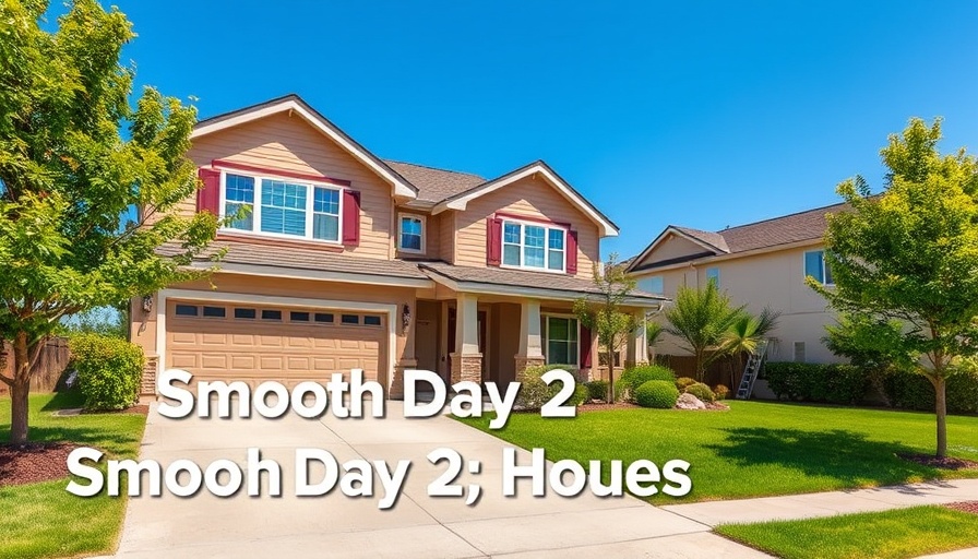 Suburban house maintenance on a clear day, pressure washing business tips.