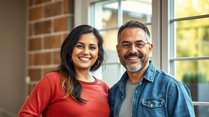 Two smiling individuals showcasing outdoor renovations for home improvement ROI.