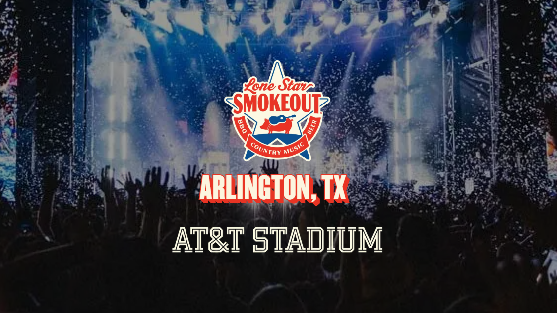 Vibrant Texas BBQ festival scene with country music, lively crowd, and BBQ theme.
