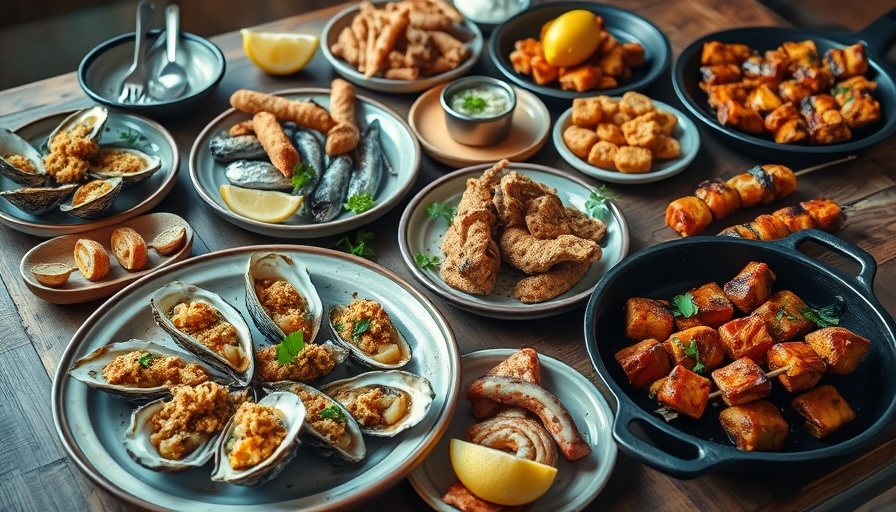Most hated foods in America, including seafood and tofu, displayed.