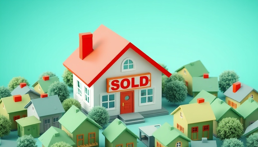 Sold sign on house indicating the best time to buy a house.