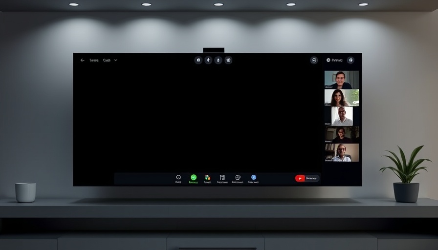 Placeholder screen on Zoom for multistreaming technology