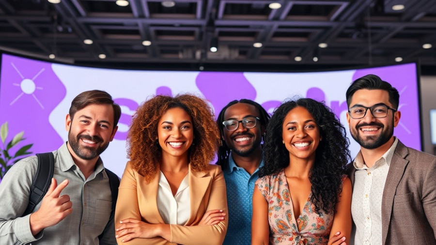 Enthusiastic speakers at a virtual solar event presentation.