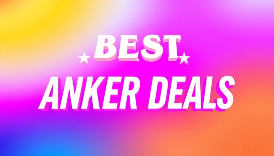 Vibrant banner highlighting Memorial Day Anker Deals.